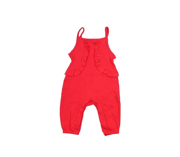 Červený overal s volánky F&F
