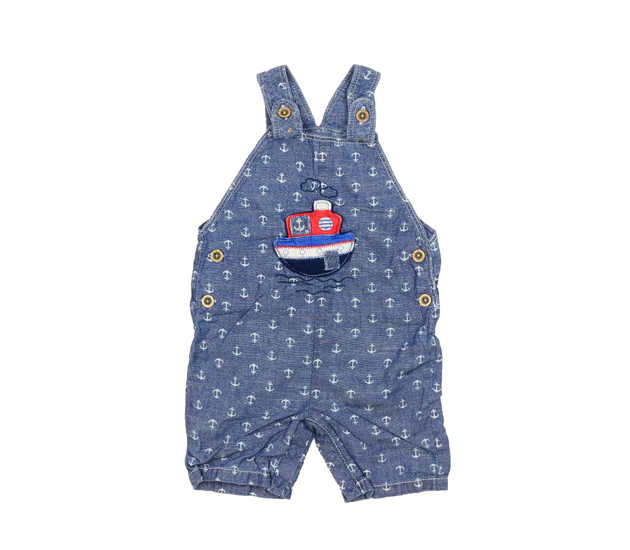 Světle modrý overal s námořní tématikou George