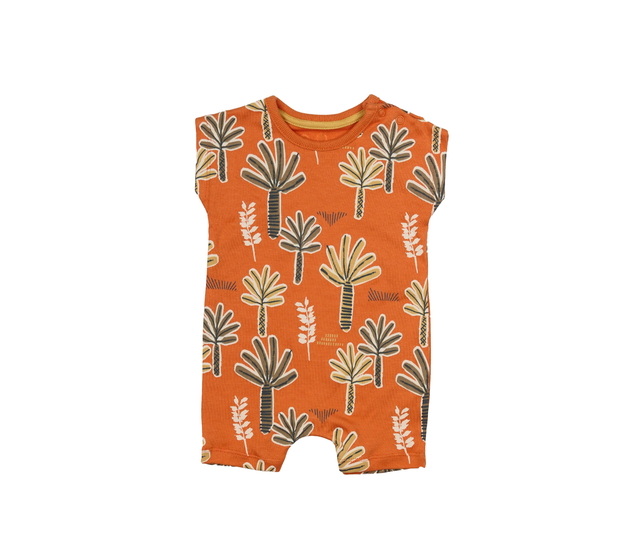 Cihlový overal s palmami George