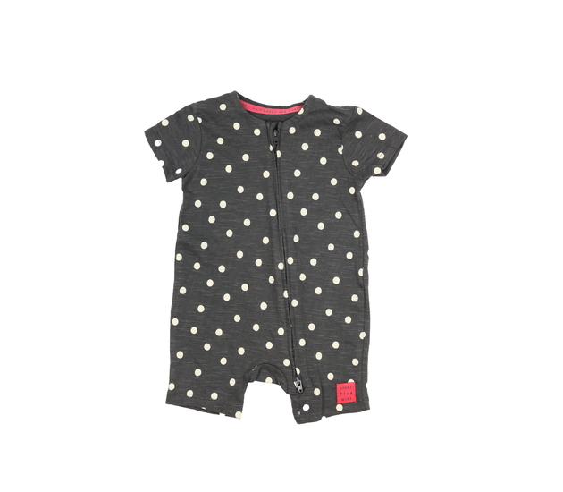 Šedý overal na zip George