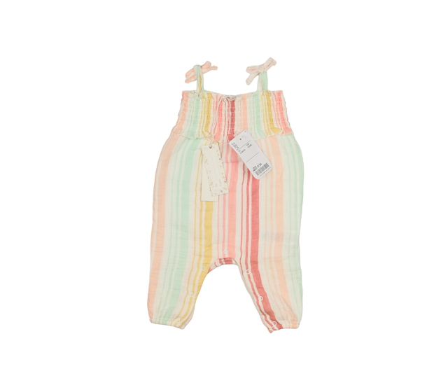 Nový pruhovaný letní overal 