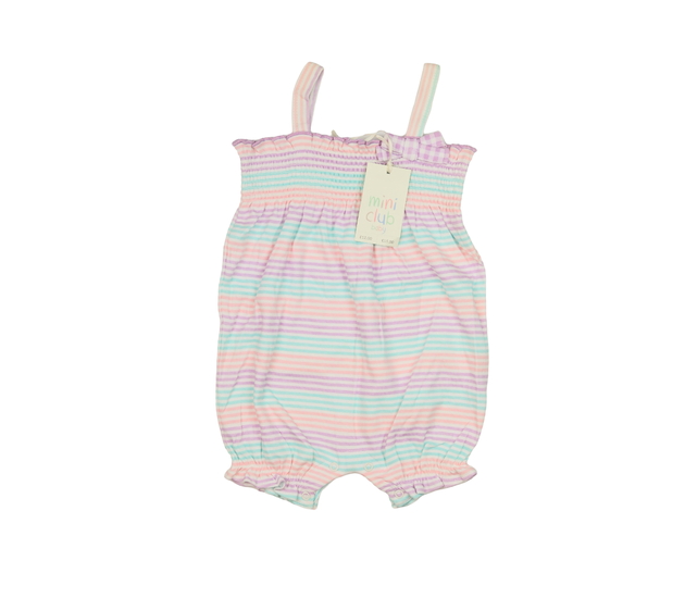 Nový pruhovaný overal 