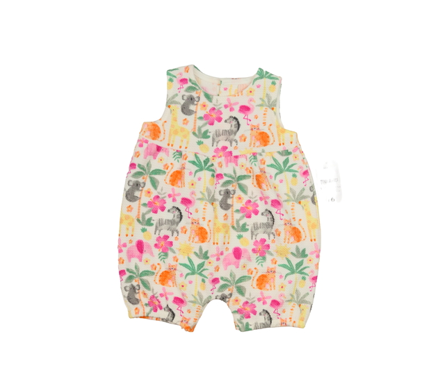 Nový světlý overal se zvířátky Nutmeg