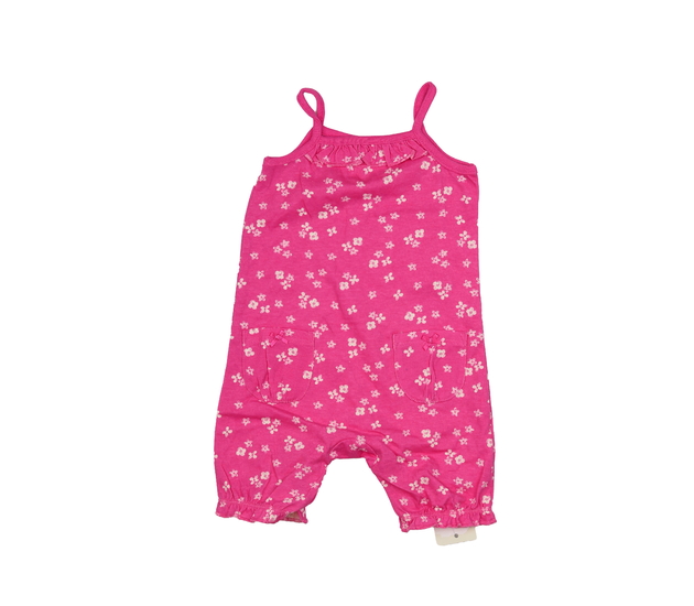 Nový sytě růžový overal George