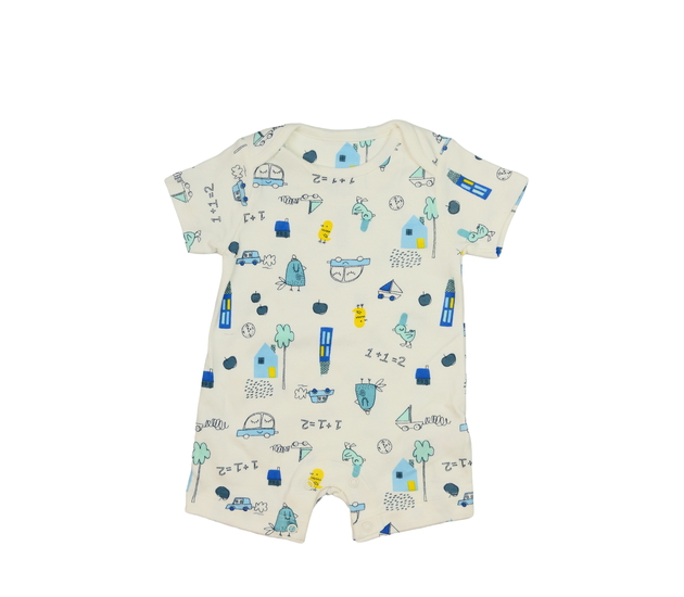 Krémový overal s obrázky M&S