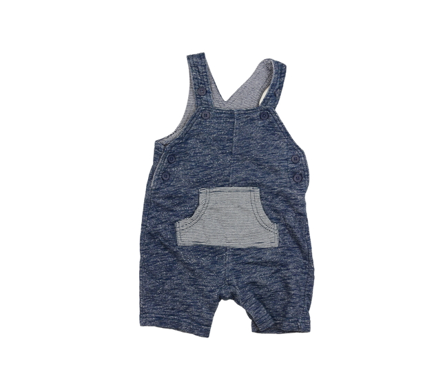 Tmavomodrý melírovaný overal George