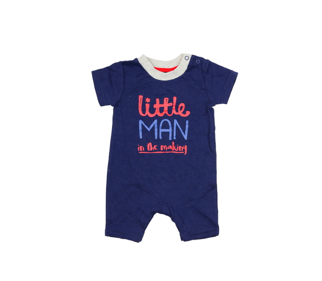 Tmavomodrý overal s potiskem George