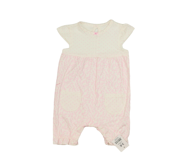 Nový krémovorůžový overal George