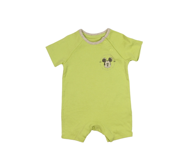 Světle zelený overal Mickey Disney George