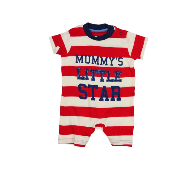 Bíločervený overal George