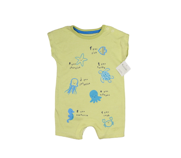 Nový zelený overal s mořskými tvory George