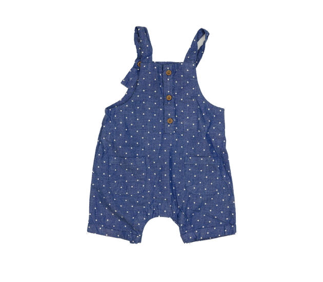 Modrý overal s kolečky 