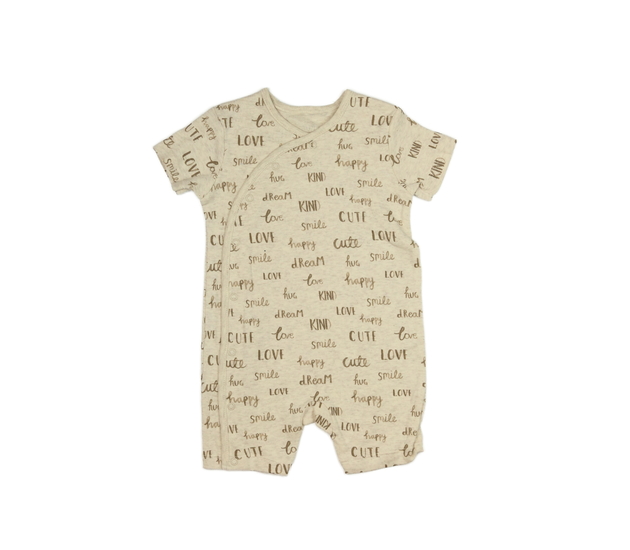 Světle hnědý overal s nápisy George