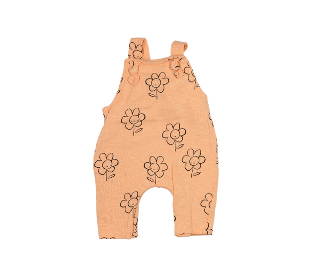 Oranžový overal s květinami George