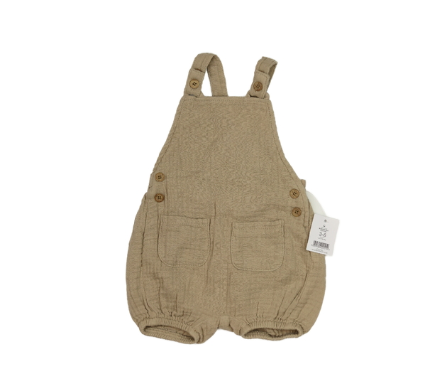 Nový hnědý overal George