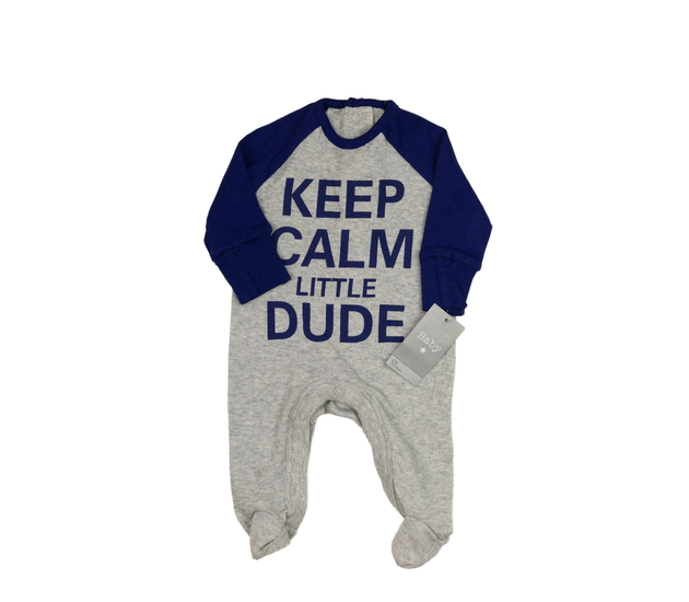 Nový modrošedý overal