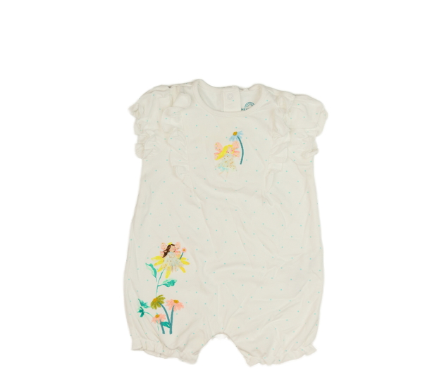 Krémový overal s volánky a vílami Next