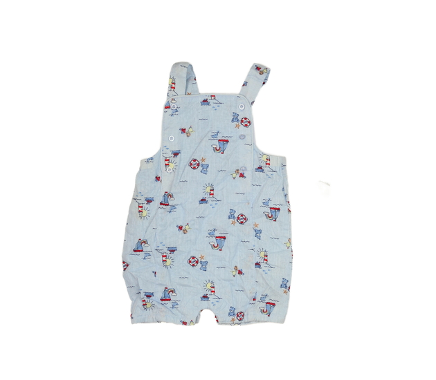 Nový modrý overal s obrázky Nutmeg