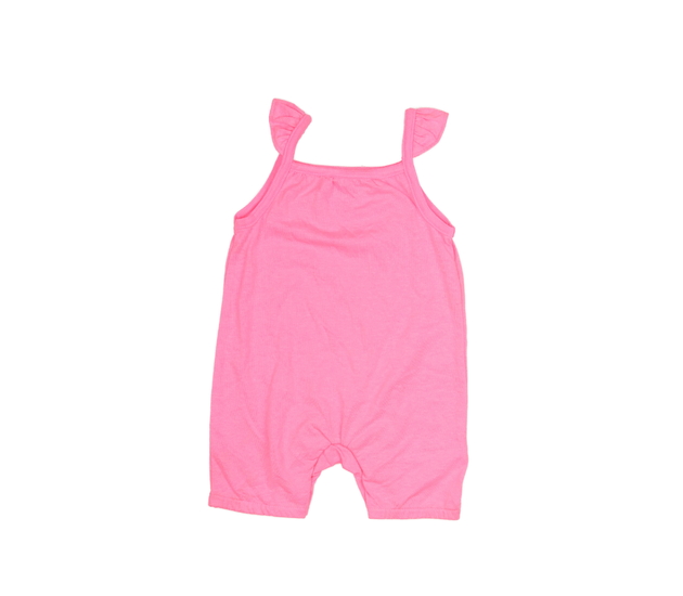 Sytě růžový overal F&F