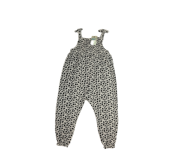 Nový bílý overal s květinami Primark