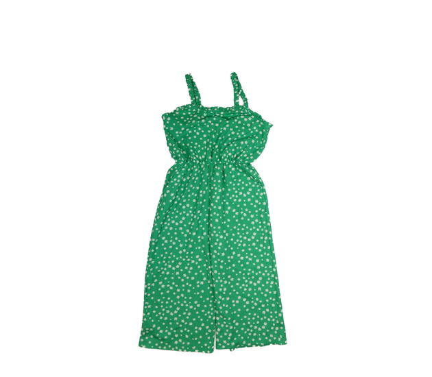 Zelený vzdušný květinový overal Primark