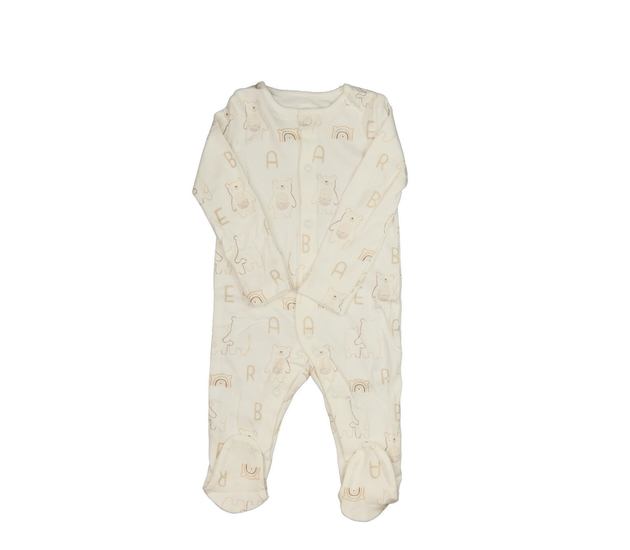 Světlý overal s medvídky F&F