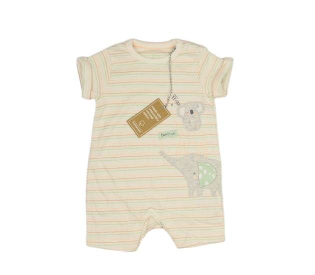 Nový pruhovaný overal se zvířátky Mothercare