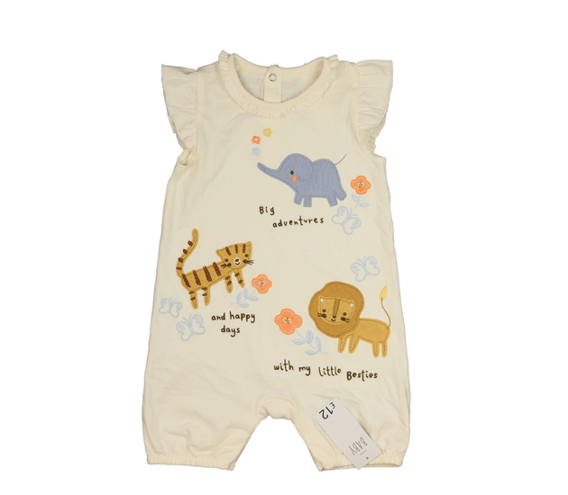 Nový overal se zvířátky a volánky George