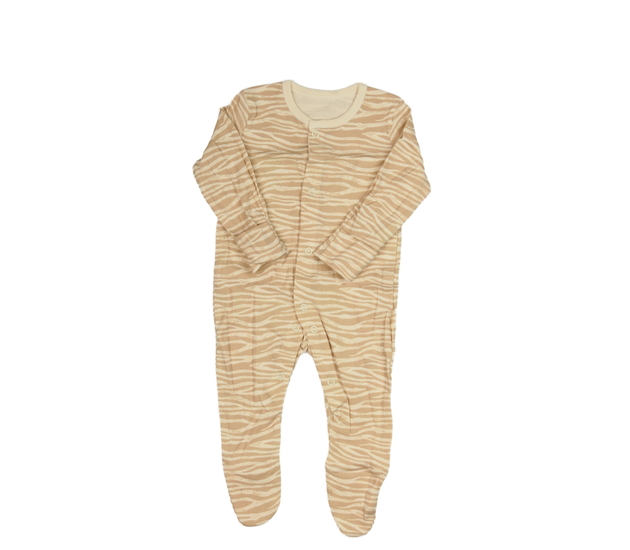 Hnědý vzorovaný overal George