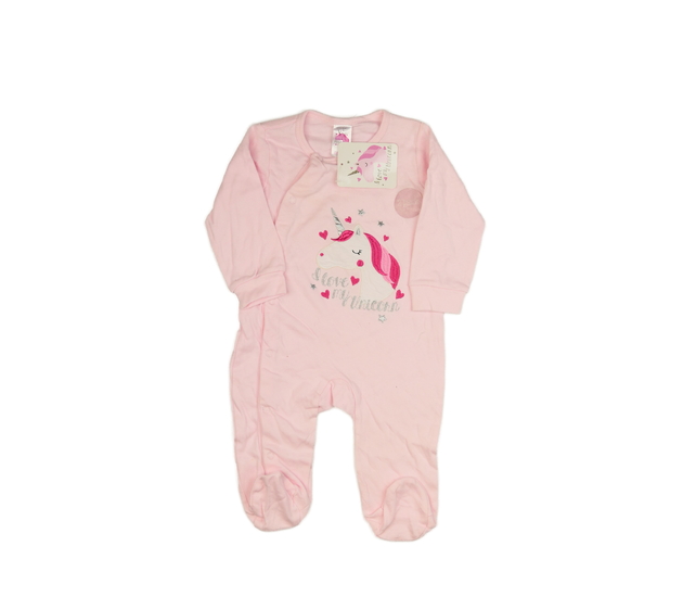 Nový růžový overal s jednorožcem 
