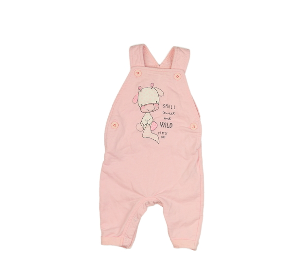 Růžový overal se zvířátkem