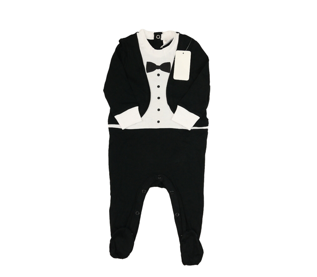 Nový černý společenský overal 