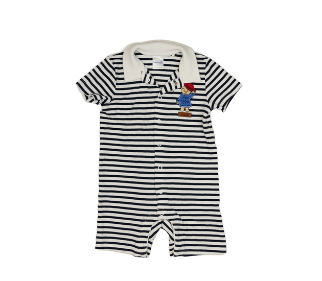 Pruhovaný overal s límečkem Paddington