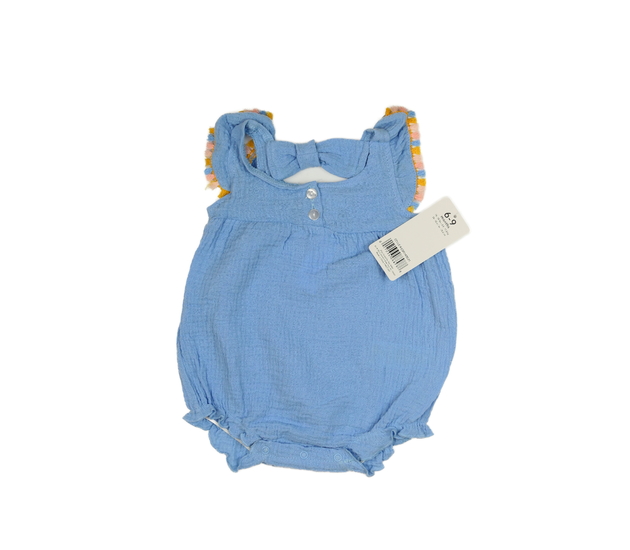 Nový modrý letní overálek