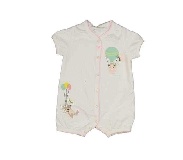 Krémový overal s obrázky Next