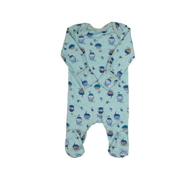 Modrý overal s plachetnicí M&Co