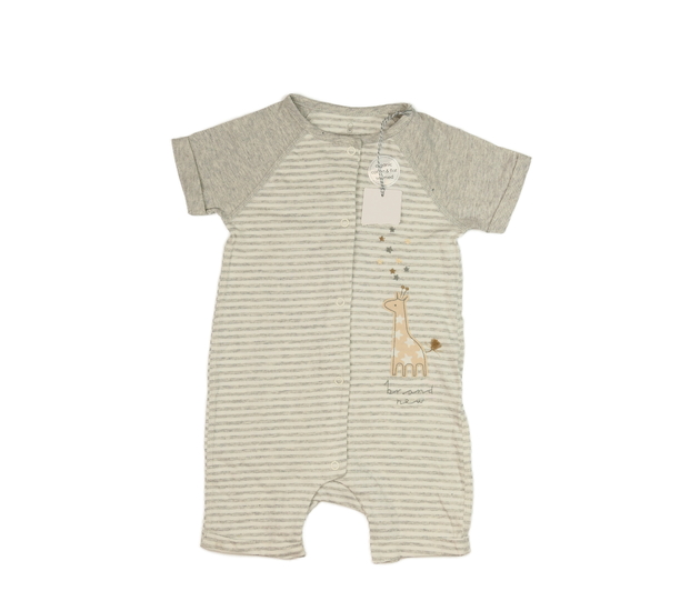 Nový pruhovaný overal se žirafou Mothercare