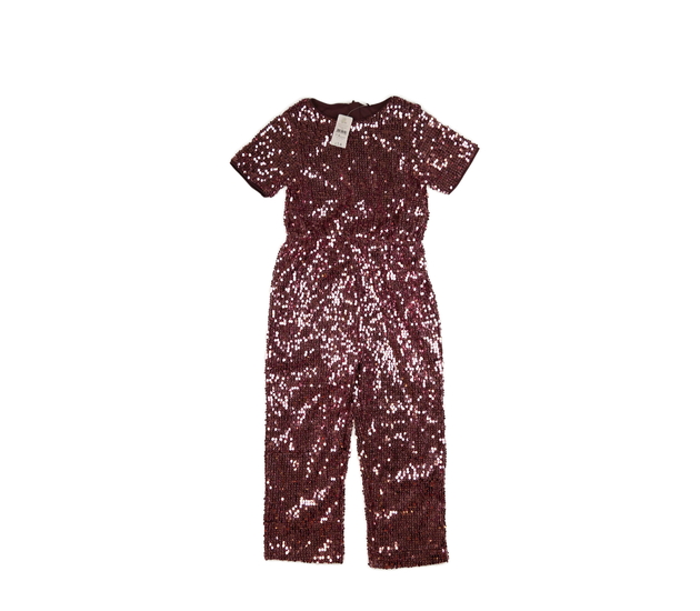 Nový starorůžový overal s flitry Nutmeg