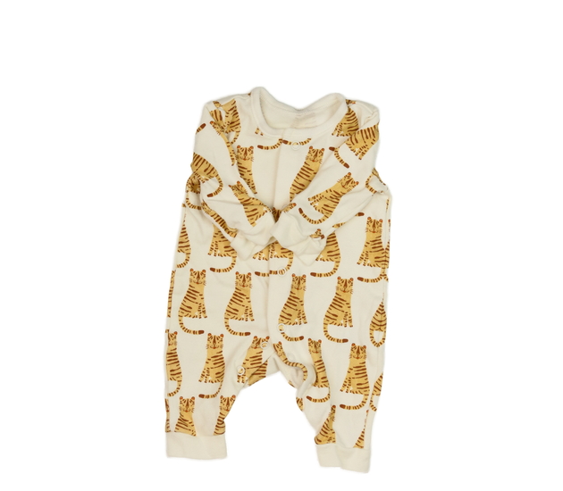 Krémový overal s tygrem George