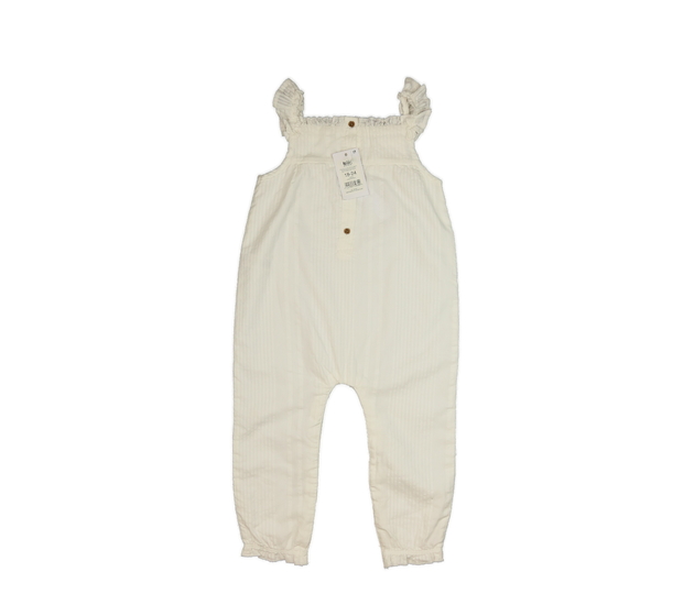 Nový krémový overal s volánky George