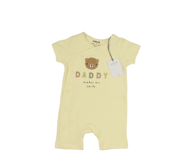 Nový krémový overal s medvědem Tu