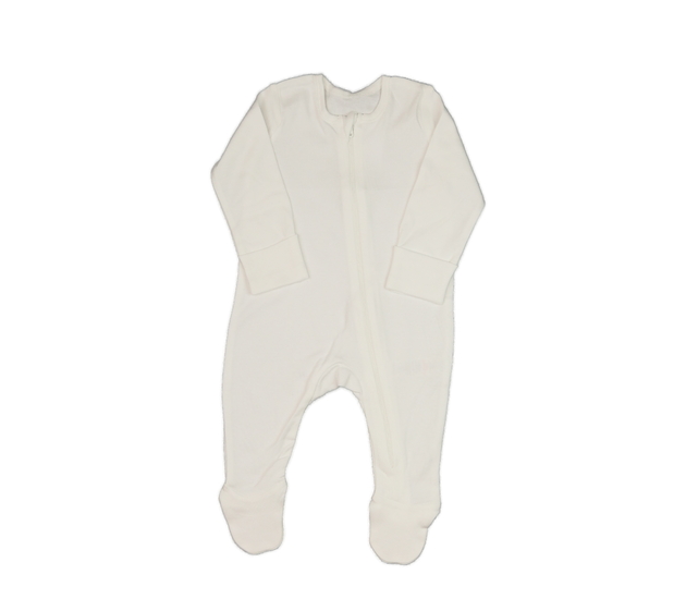 Bílý overal na zip George