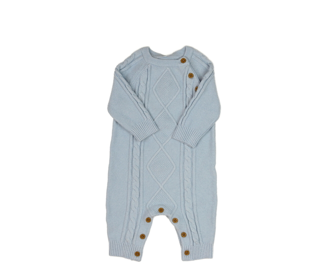 Modrý teplejší overal Nutmeg