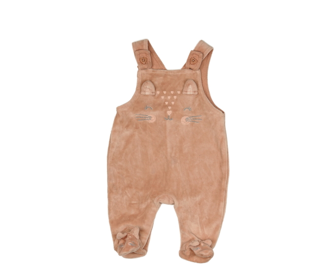 Růžový hebký overal s čumáčkem George