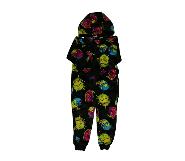 Černý hebký overal Avengers Marvel 