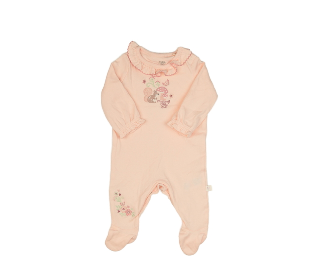 Růžový overal s límečkem F&F