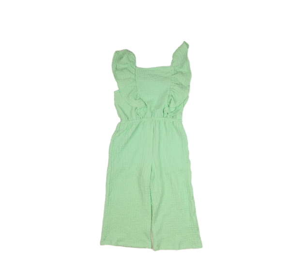 Světle zelený overal s volánky Primark