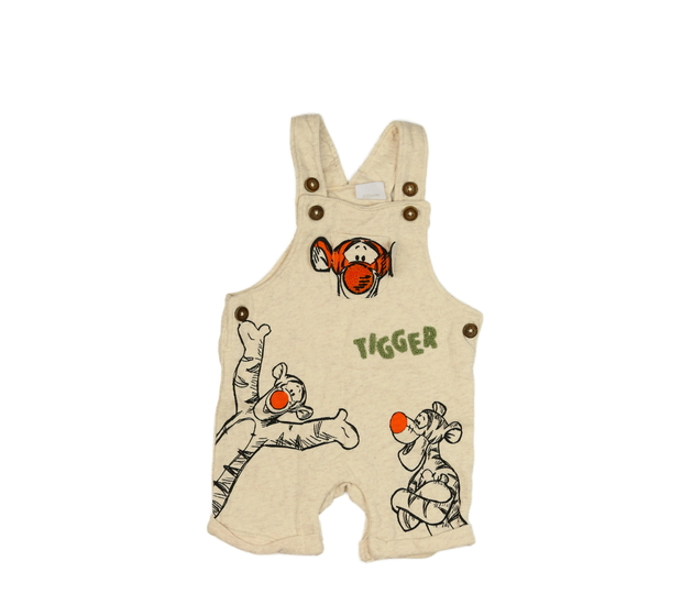 Hnědý melírovaný overal Disney 