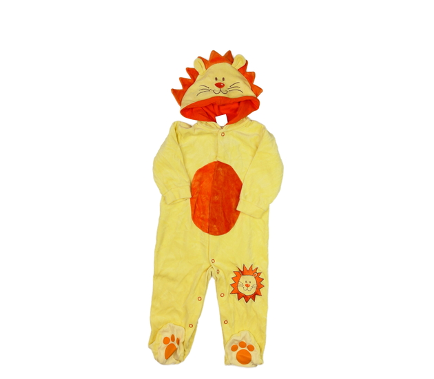 Žlutý overal s lvíčkem 