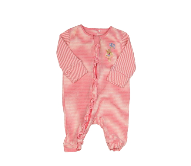 Růžový overal s volánky Next